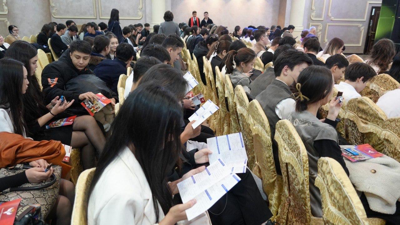 February 28, 2025. Kunaev University Opened Its Doors to Future Students at Career Guidance Day.