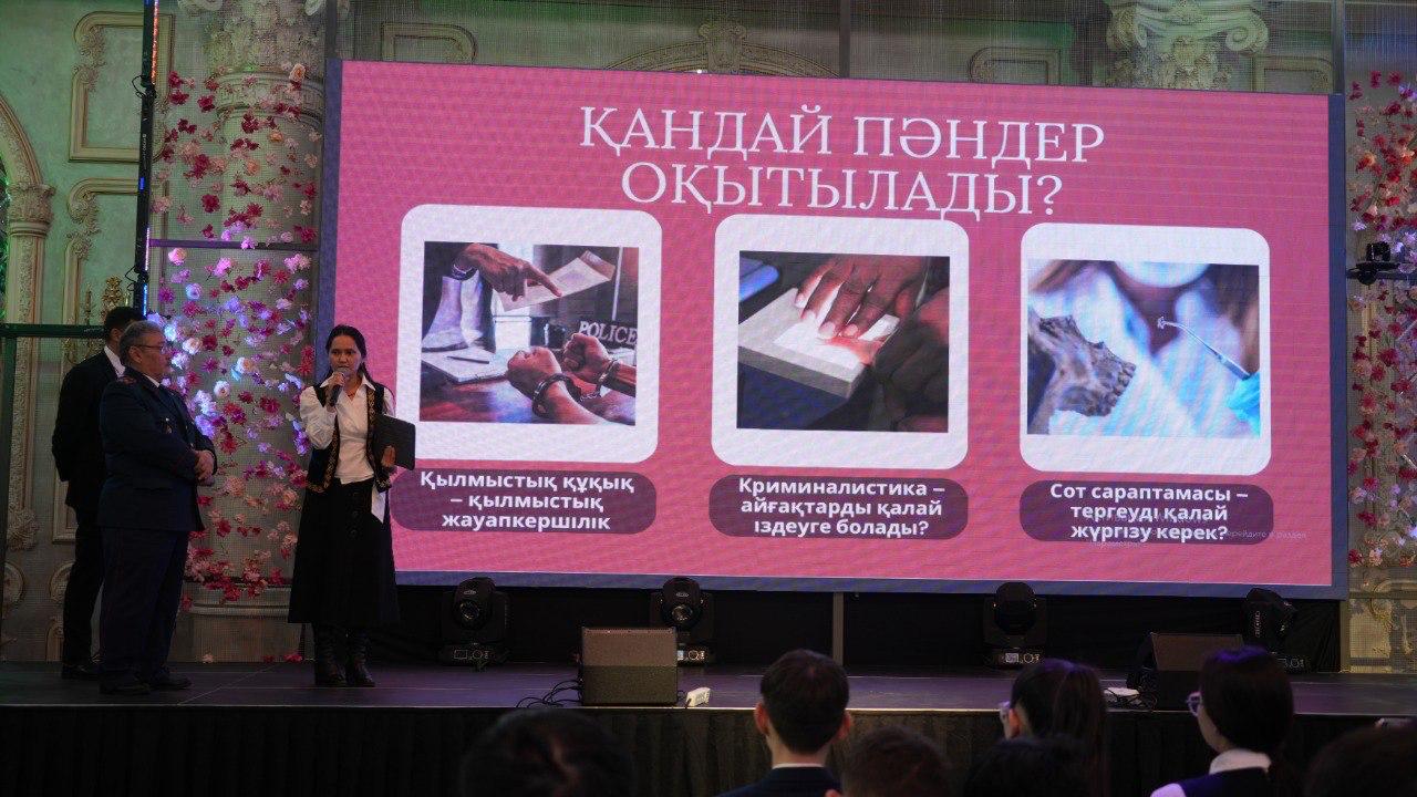 February 28, 2025. Kunaev University Opened Its Doors to Future Students at Career Guidance Day.