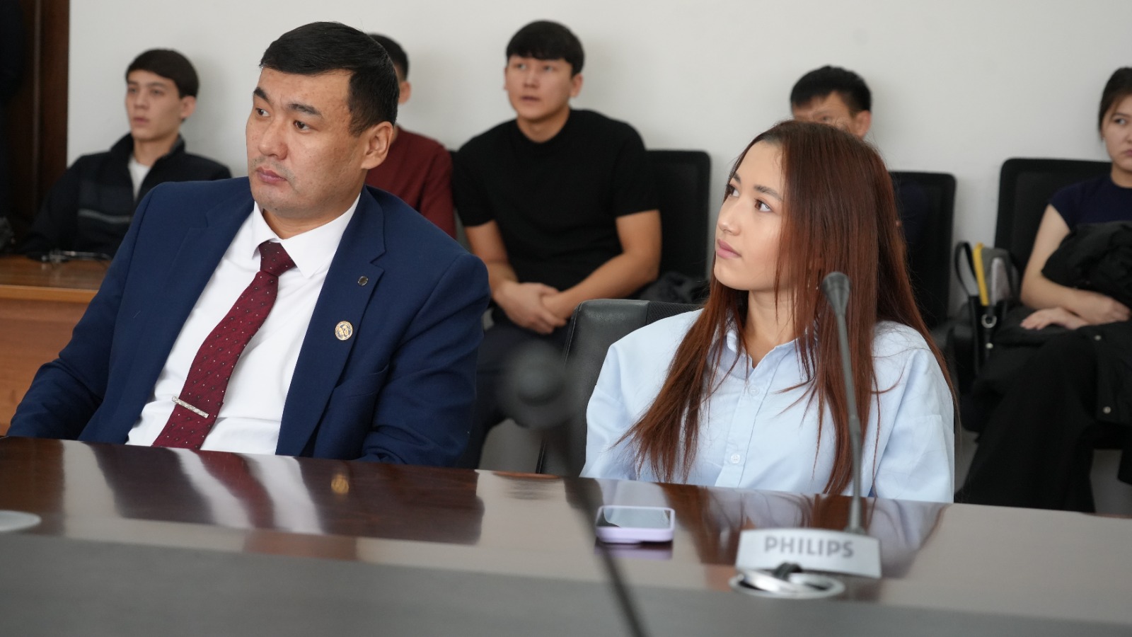 The event was attended by faculty members, students, and graduate students.