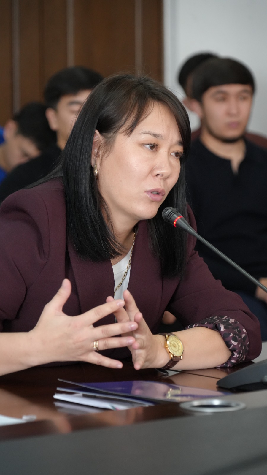 Today at Kunayev University an international roundtable on “The ideology of law and order in the digital age: preventing cyber threats and providing legal education to youth”