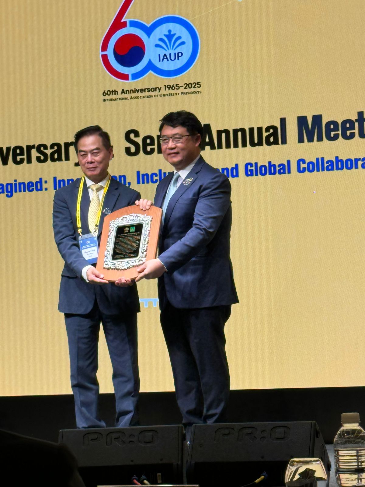 Rector of D. A. Kunaev University Participated in the IAUP Semi-Annual Meeting in Seoul.