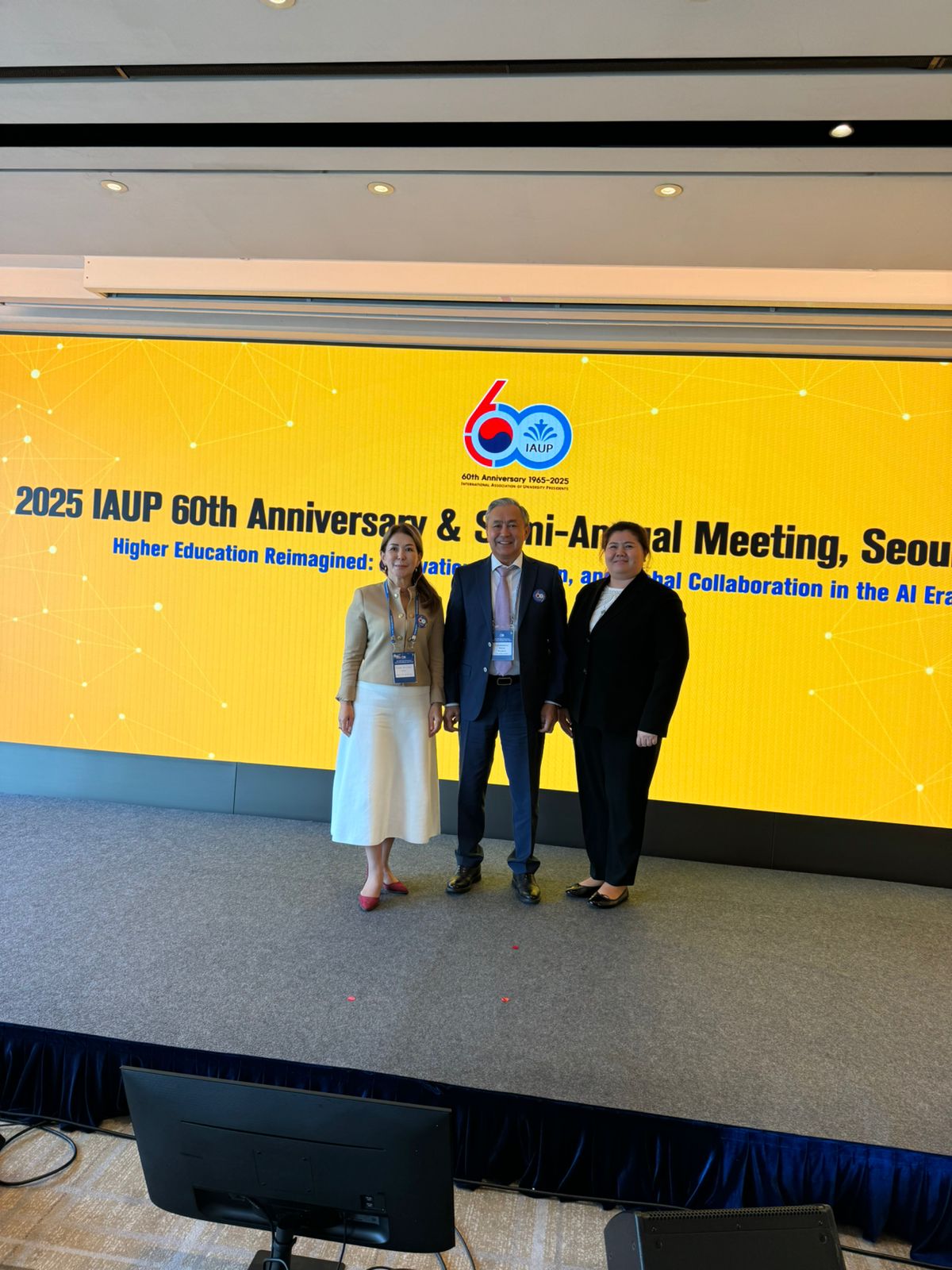 Rector of D. A. Kunaev University Participated in the IAUP Semi-Annual Meeting in Seoul.