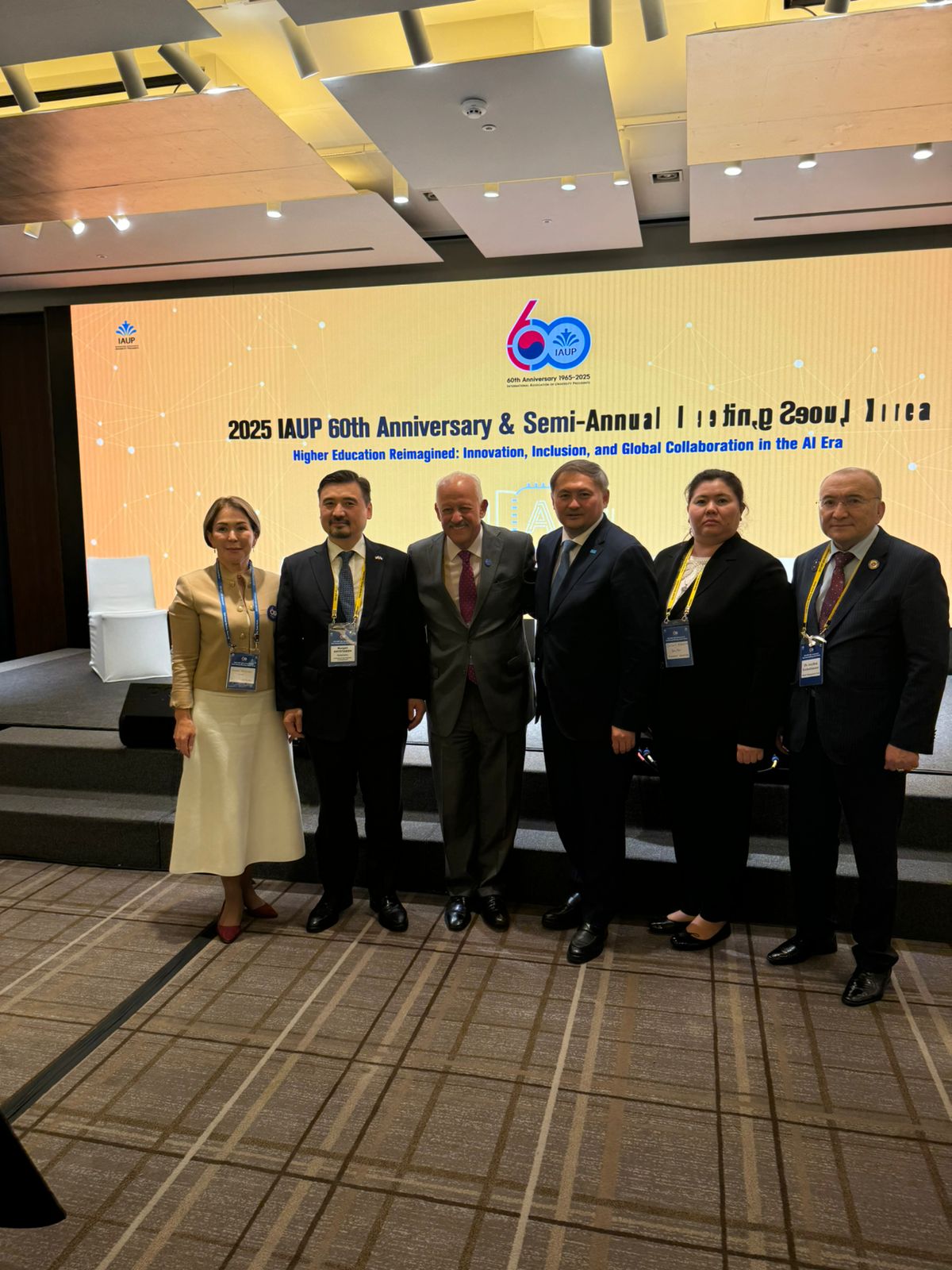 Rector of D. A. Kunaev University Participated in the IAUP Semi-Annual Meeting in Seoul.