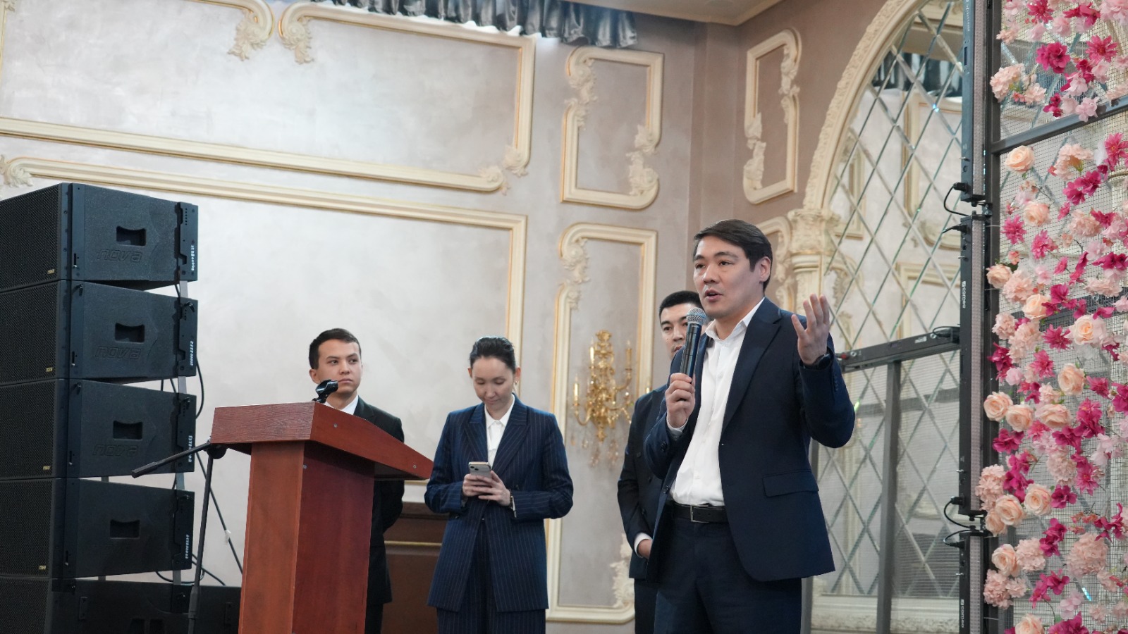 A guest lecture was held at kunaev university with the participation of Representatives of Freedom Bank dedicated to the day of the national currency – tenge!