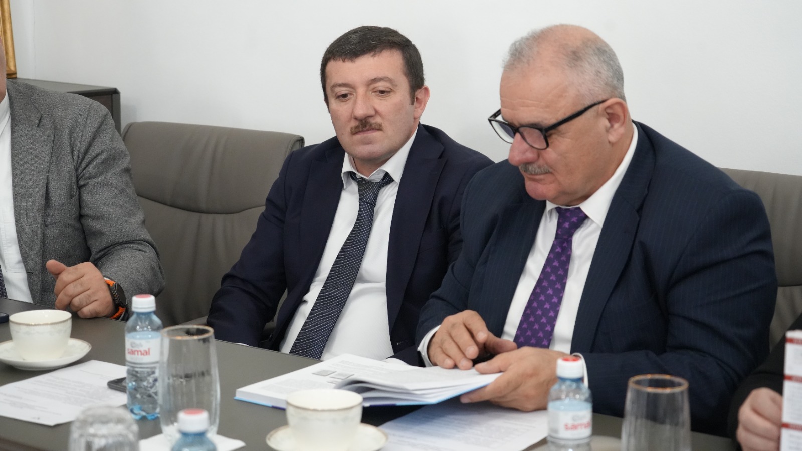 The visit of the delegation of the Azerbaijan State University of Economics (UNEC) to Kunayev University.