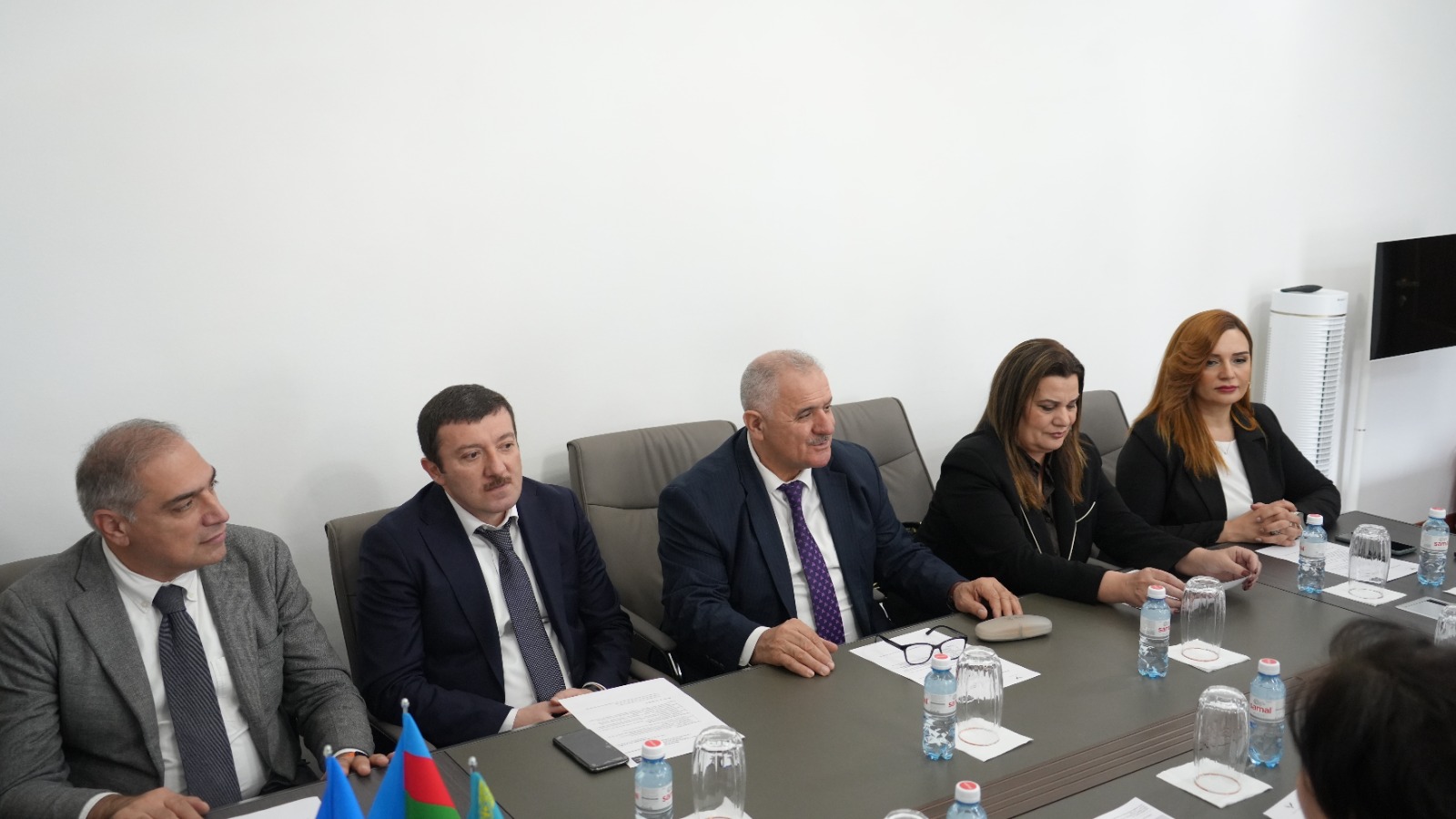 The visit of the delegation of the Azerbaijan State University of Economics (UNEC) to Kunayev University.