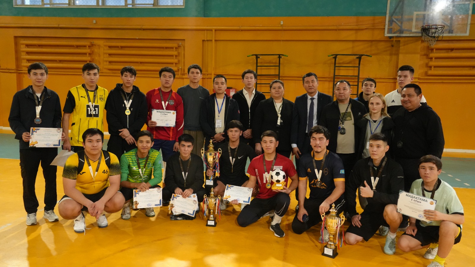 Rector’s Cup Football Tournament Held at a High Level at D. Kunaev University!