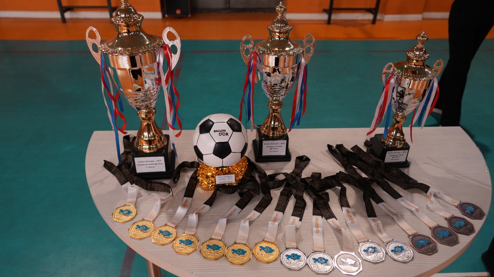 Rector’s Cup Football Tournament Held at a High Level at D. Kunaev University!