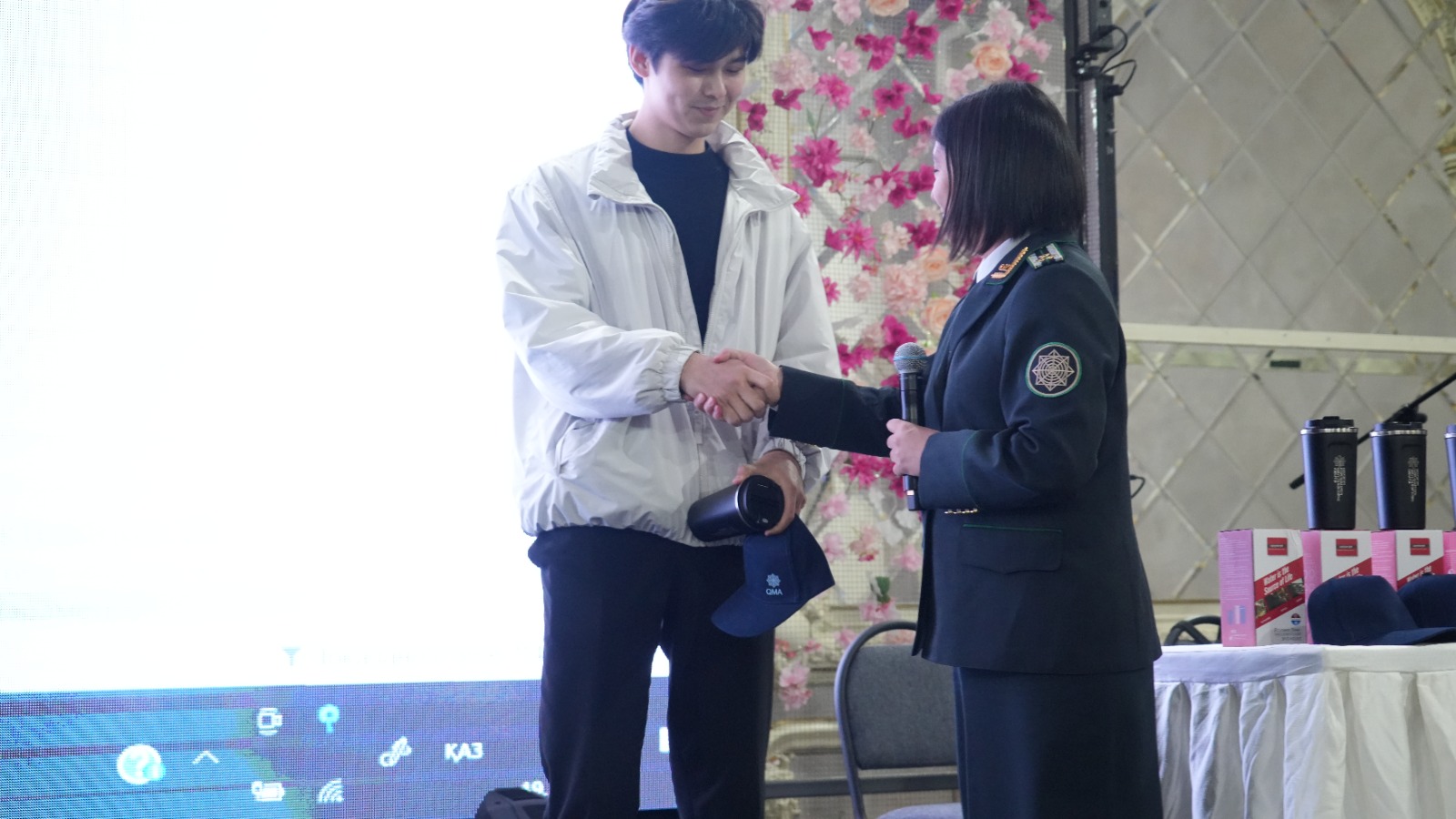 Lecture on Digital Security Held at D. Kunaev University.