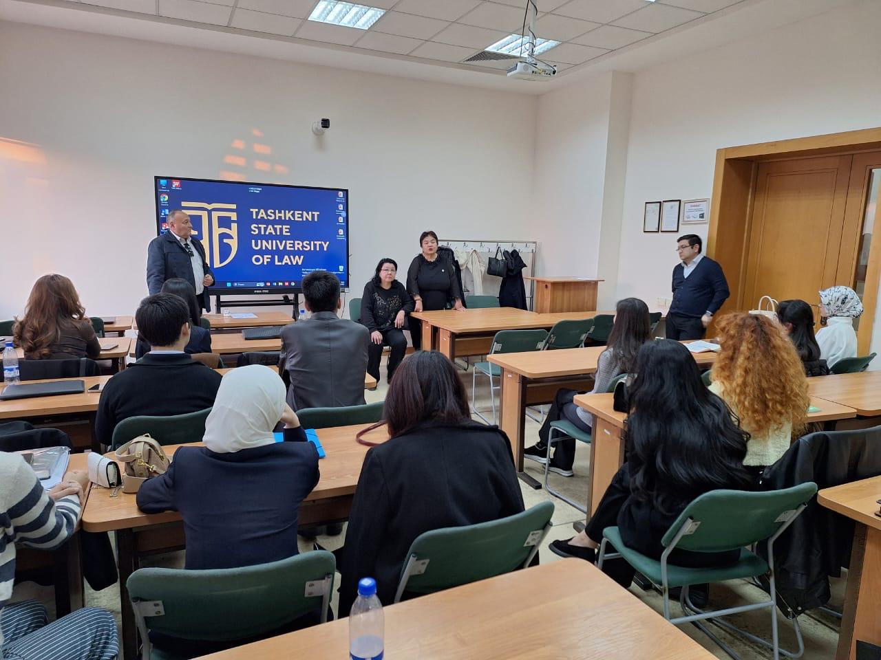 Faculty members of D. Kunaev University participated in an international conference at Tashkent State University of Law