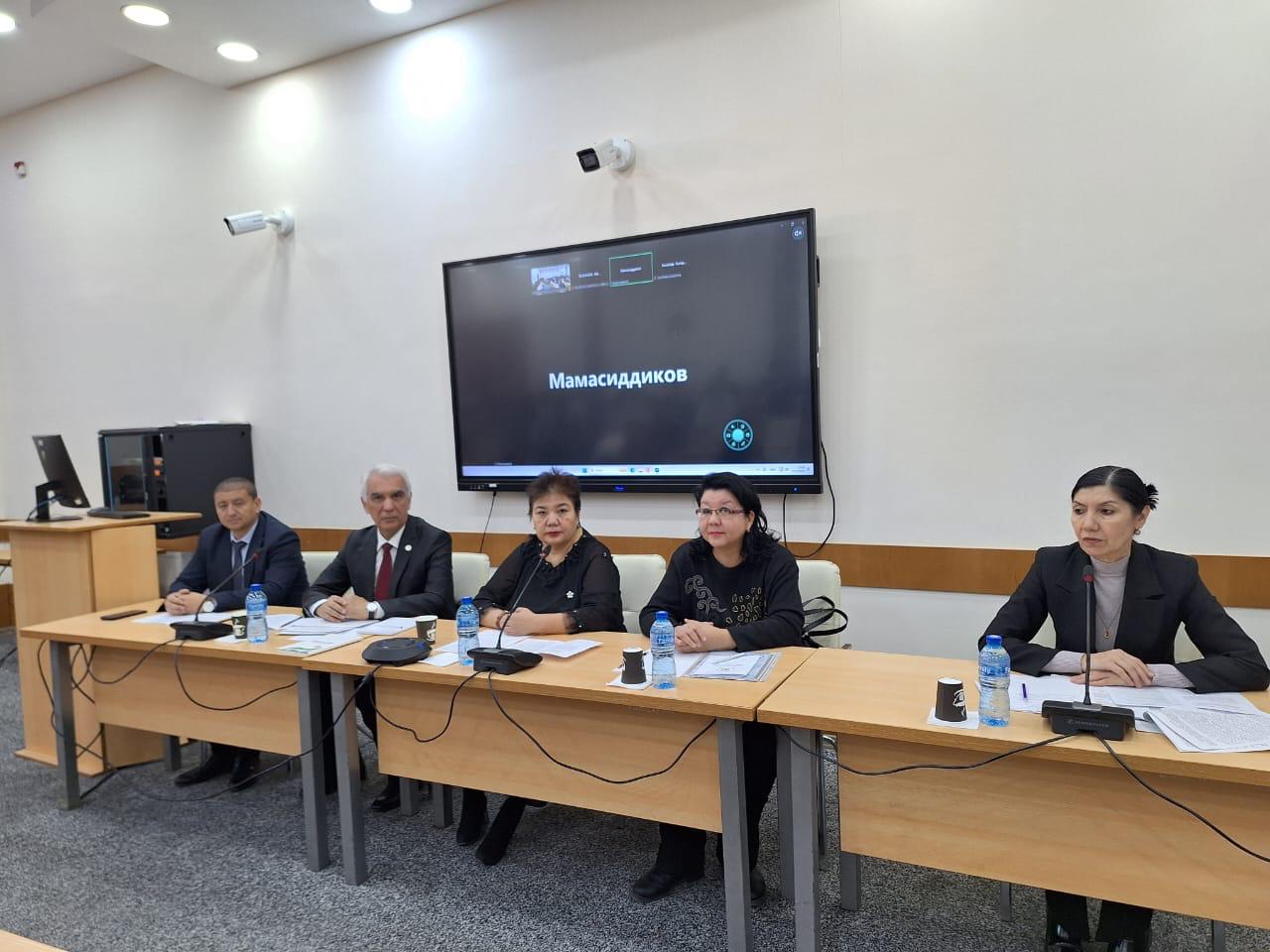 Faculty members of D. Kunaev University participated in an international conference at Tashkent State University of Law