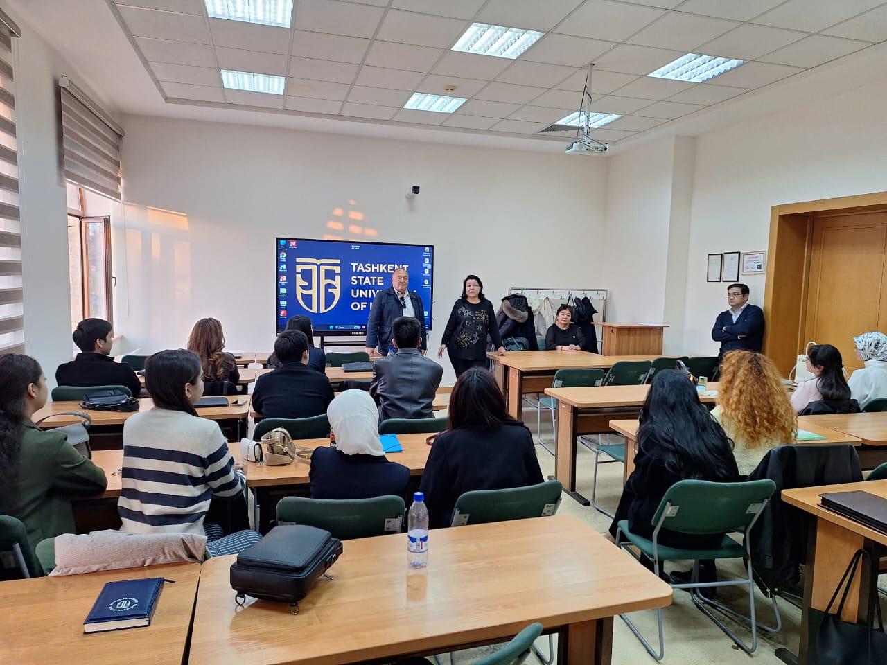 Faculty members of D. Kunaev University participated in an international conference at Tashkent State University of Law