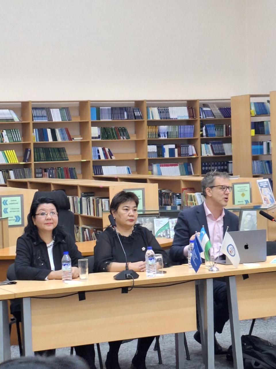 Faculty members of D. Kunaev University participated in an international conference at Tashkent State University of Law
