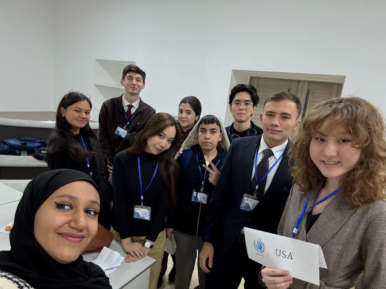The international conference "Model UN – KazNARU" was held on December 6, 2025.