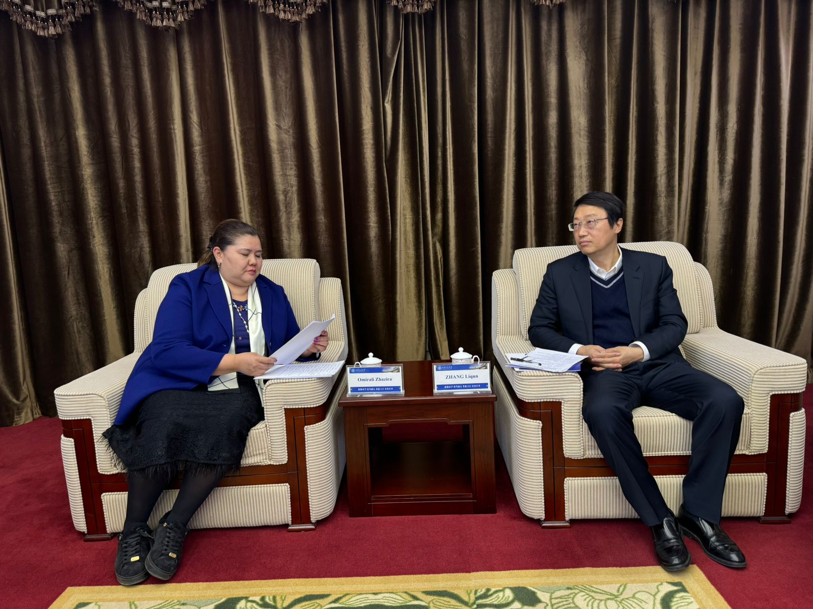 Kunaev University Delegation Visits China and Signs a New Strategic Agreement.