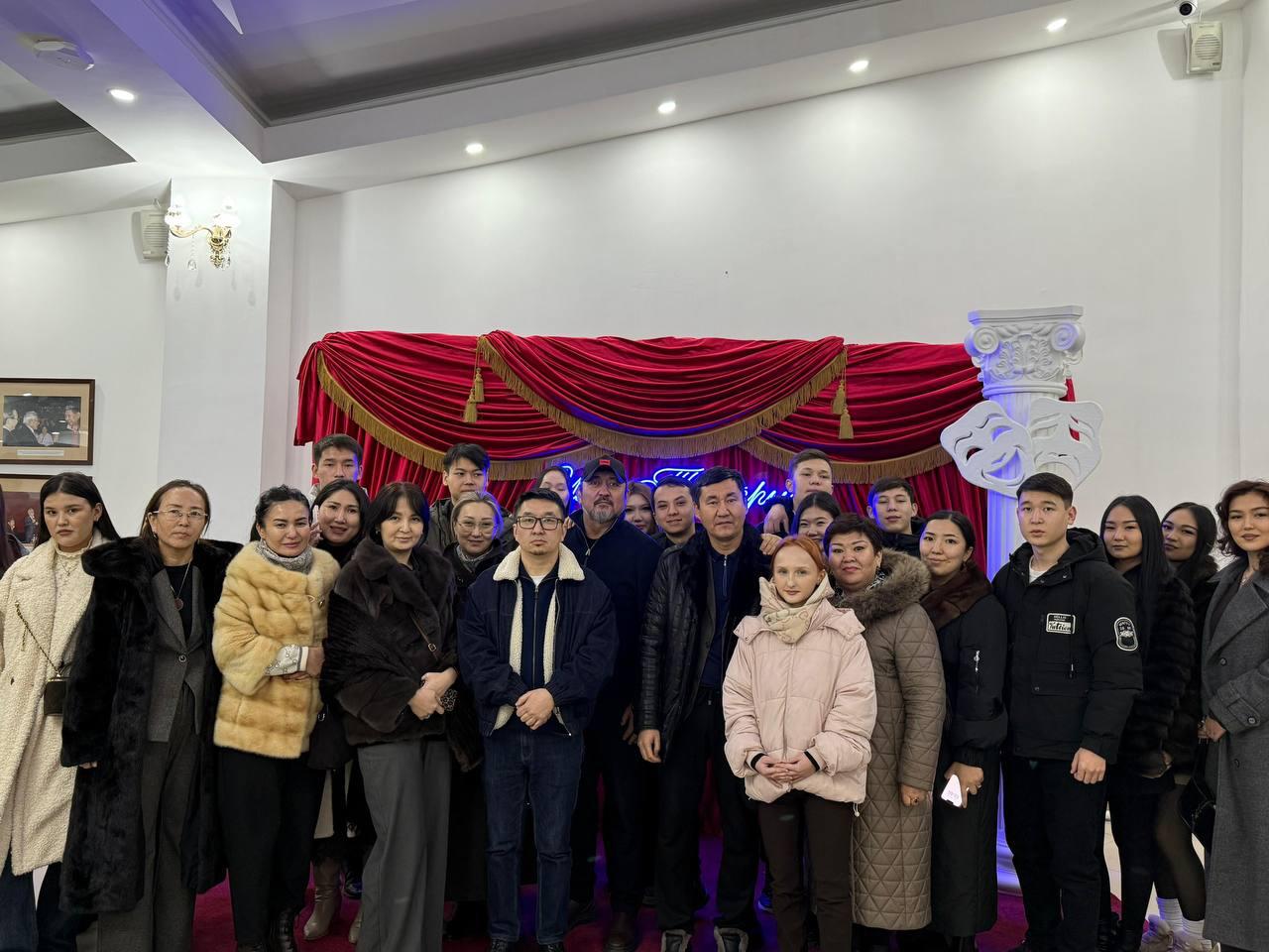 Kunayev University Students Attended the “Kara” Theatre Performance.