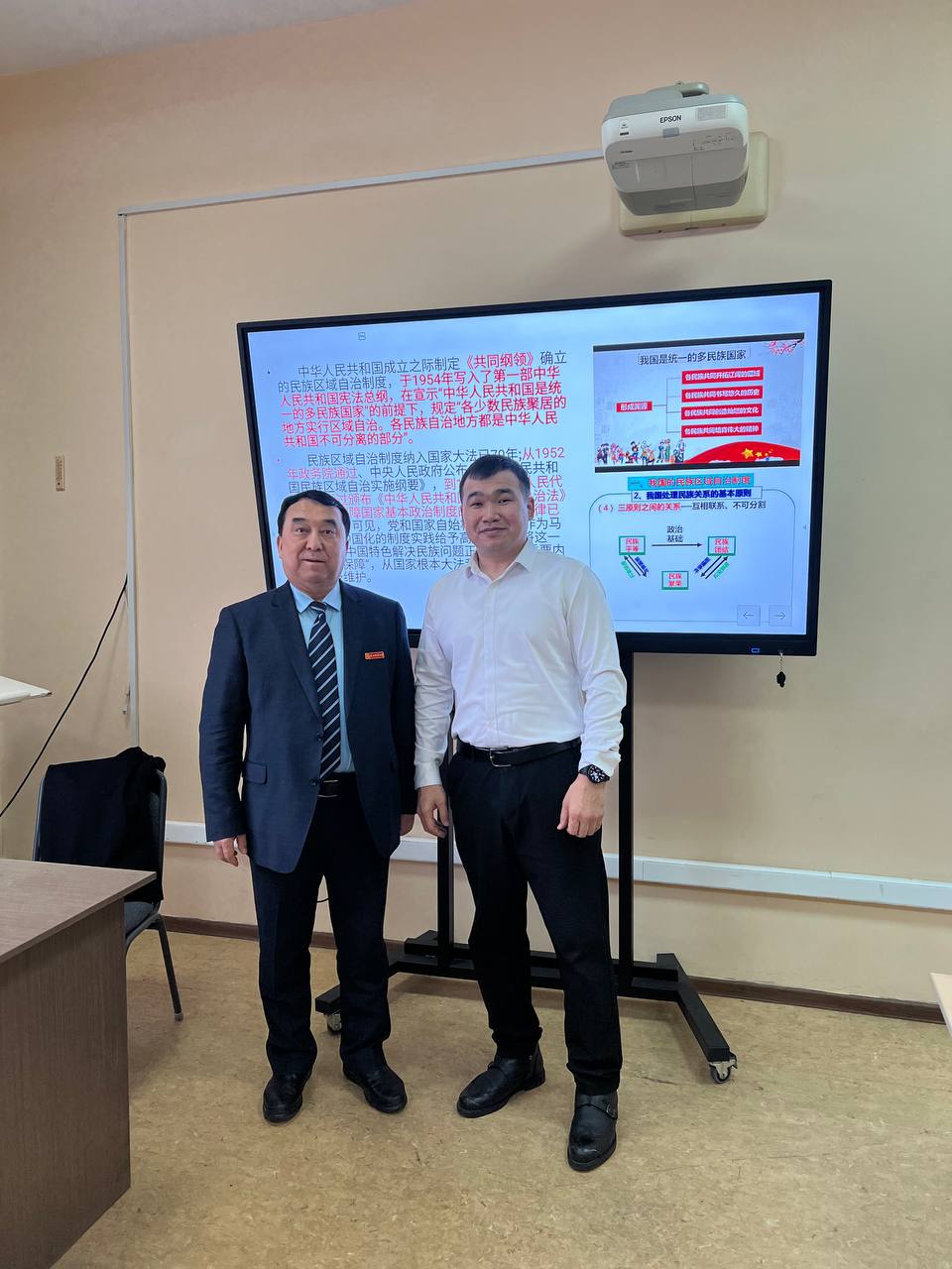 From February 23 to 27, Университет Кунаева had the honor of hosting Сауыт Ракымжан