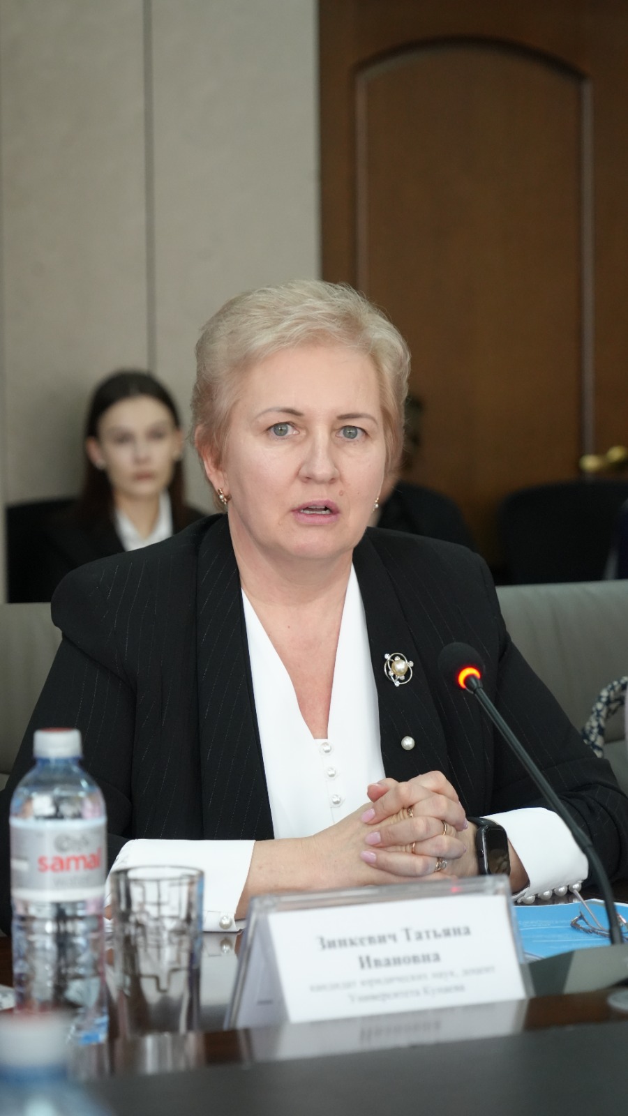 International round table on the topic: “Drug-related crimes and the limits of punishment”, held within the framework of the principle of “Law and Order.”