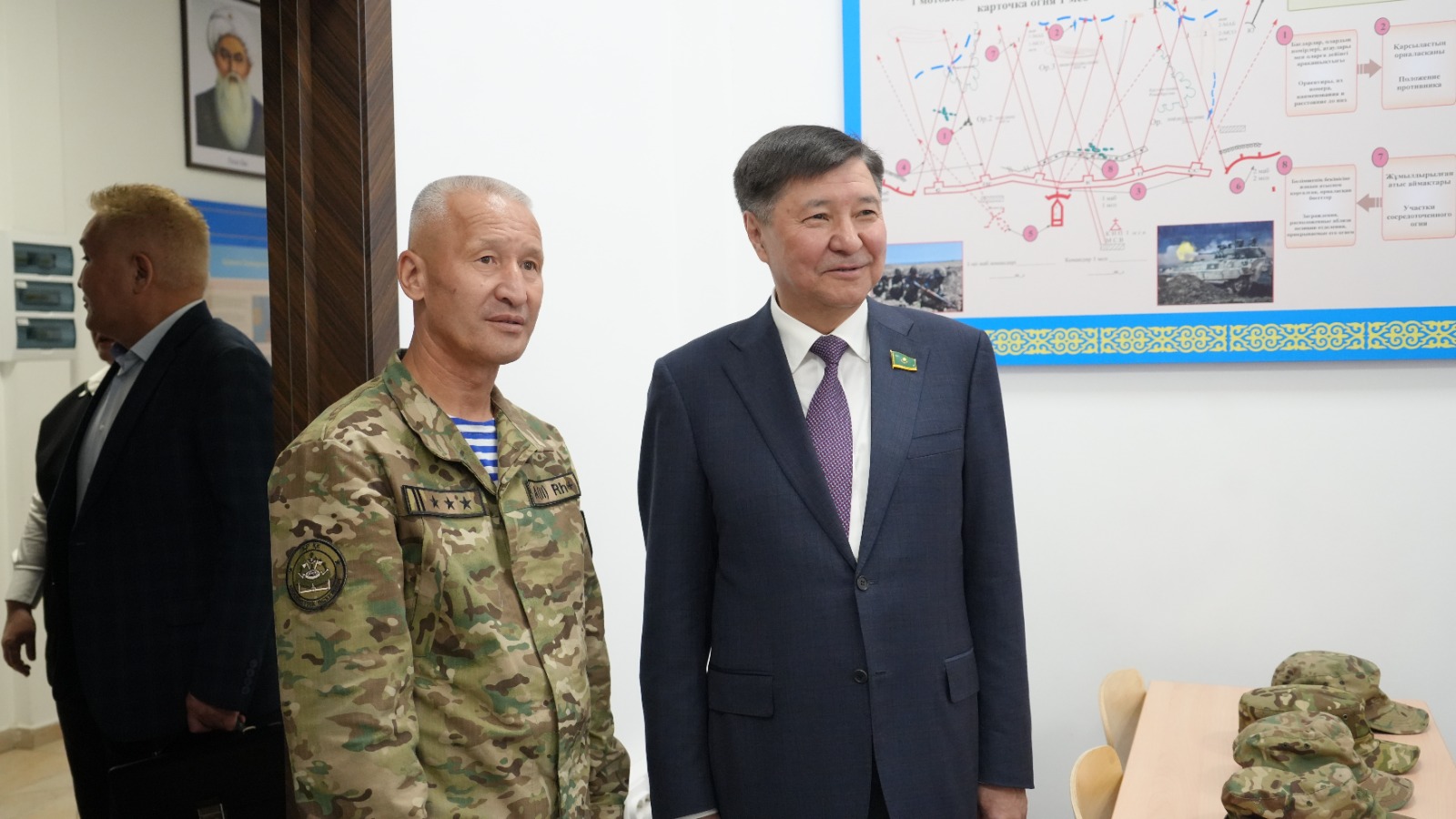 On April 22, 2026, a guest lecture was held at Kunaev University with the participation of the Deputy Chairman of the Senate of the Parliament of the Republic of Kazakhstan, Zhakyp Asanov.